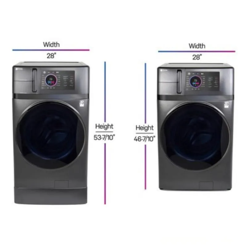 GE Profile 2 in 1 Dryer Washer, , 28", Front-Load - PFQ97HSPVDS