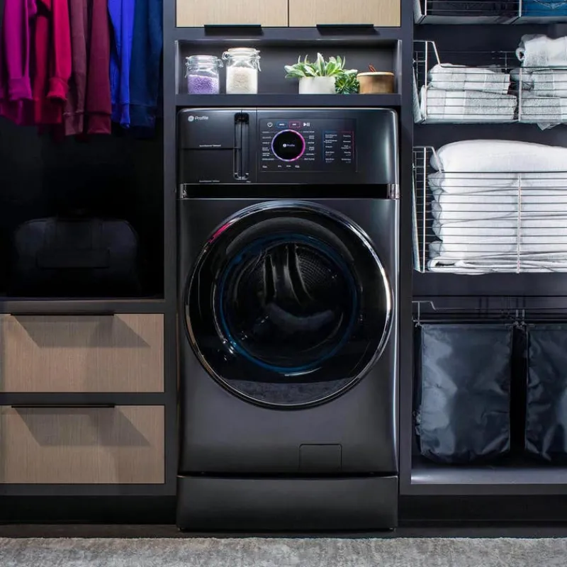 GE Profile 2 in 1 Dryer Washer, , 28", Front-Load - PFQ97HSPVDS