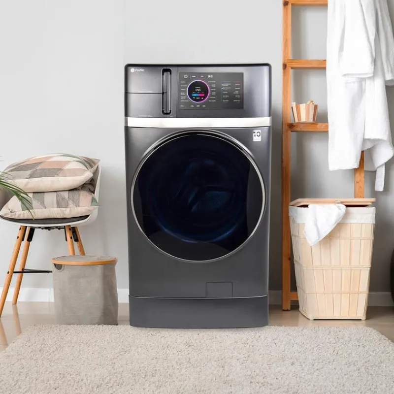 GE Profile 2 in 1 Dryer Washer, , 28", Front-Load - PFQ97HSPVDS