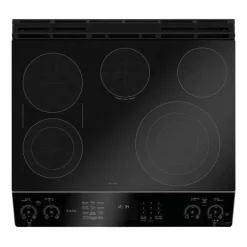 GE Profile 30 In Double Slide-In Range 30