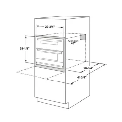 GE Profile Built-In Wall Oven 30