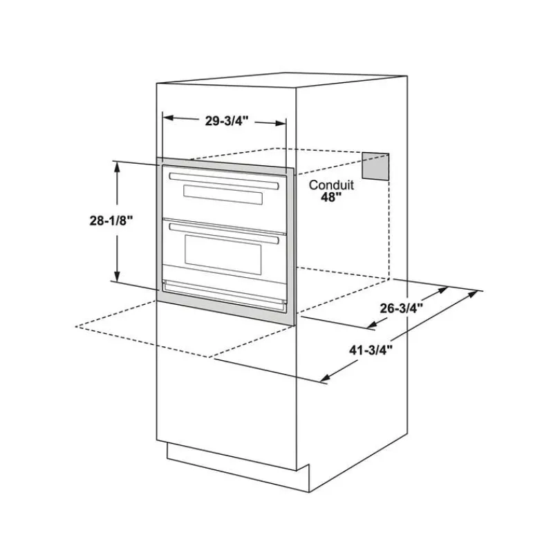 GE Profile Built-In Wall Oven 30" Electric - PTS9200SNSS