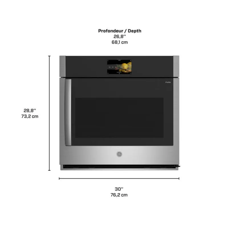 GE Profile Built-In Wall Oven 30" Electric - PTS700RSNSS
