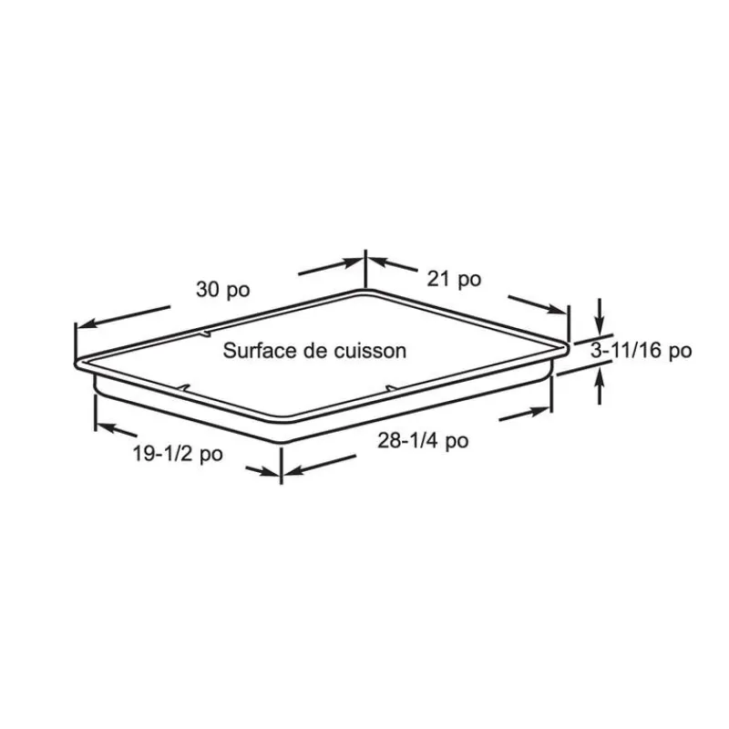 GE Profile Cooktop Gas 30" - PGP9030SLSS