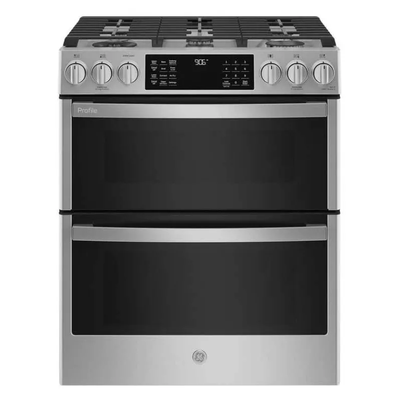 GE Profile Double Oven Range 30" Gaz Gas - PCGS960YPFS