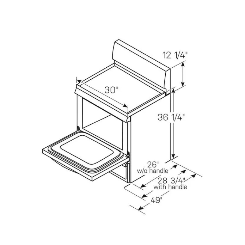 GE Profile Range 30" Electric Glass-Ceramic - PCB900YVFS