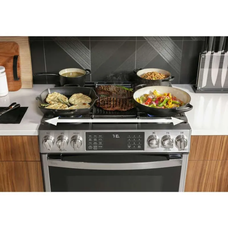 GE Profile Range 30" Dual Energy Gas - PC2S930YPFS