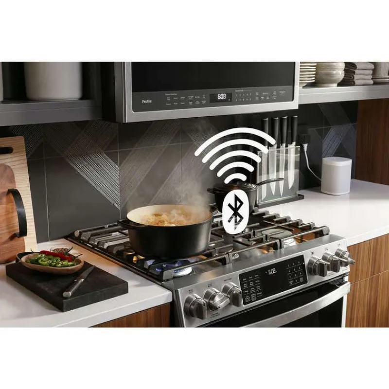 GE Profile Range 30" Dual Energy Gas - PC2S930YPFS