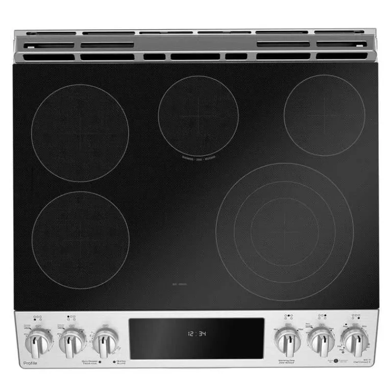 GE Profile Range 30" Electric Glass-Ceramic - PCS940YMFS