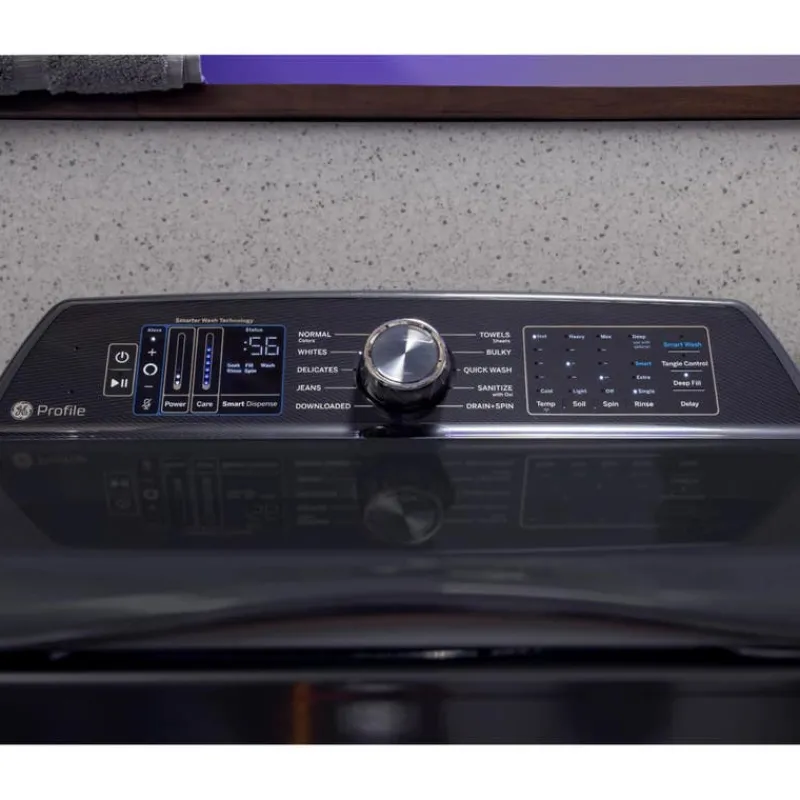 GE Profile Washer Top-Load 28" - PTW800BPWRS