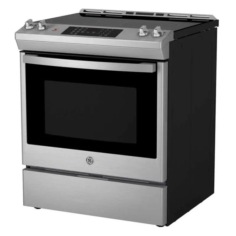 GE Appliances GE Range 30" Electric Glass-Ceramic - JCS830SVSS