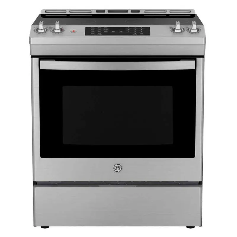 GE Appliances GE Range 30" Electric Glass-Ceramic - JCS830SVSS