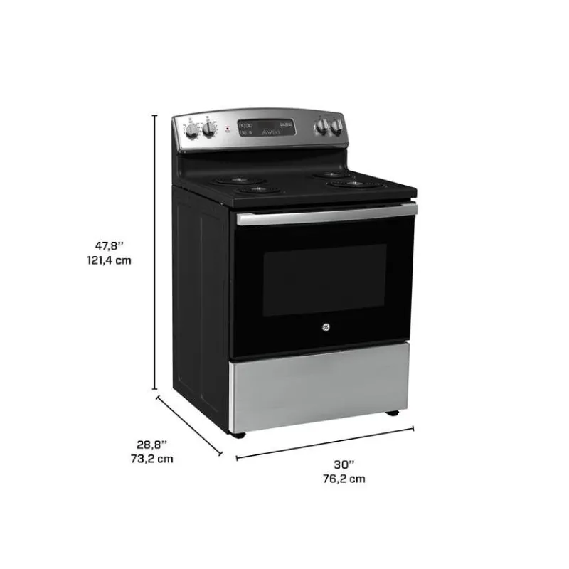 GE Appliances GE Range 30" Electric Coil elements - JCBS350SVSS