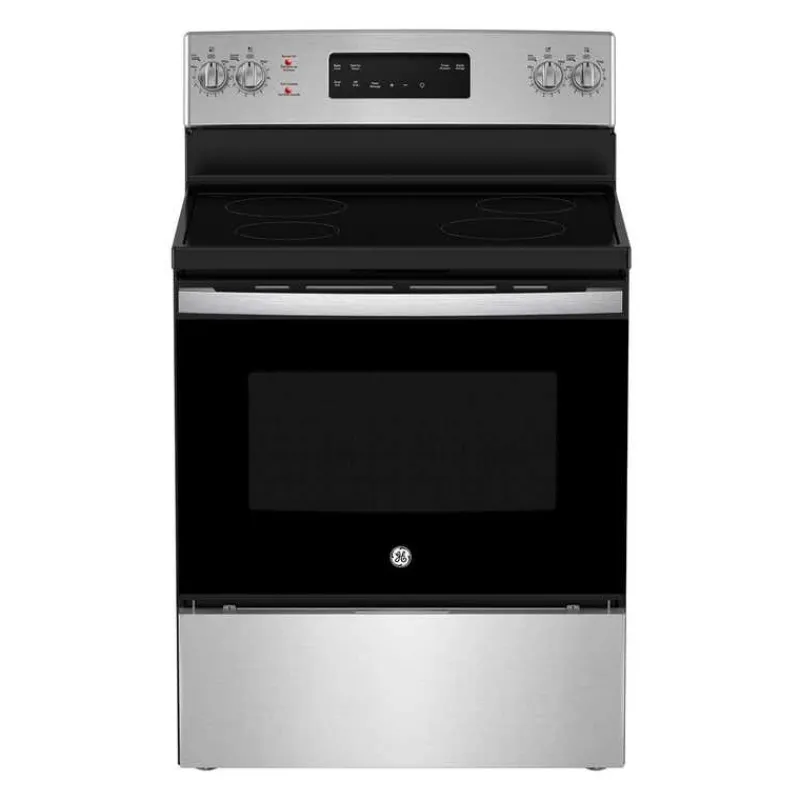 GE Appliances GE Range 30" Electric Glass-Ceramic - JCB630SVSS