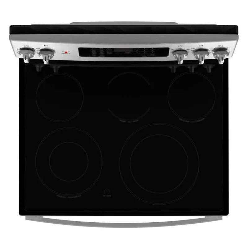 GE Appliances GE Range 30" Electric Glass-Ceramic - JCB840STSS