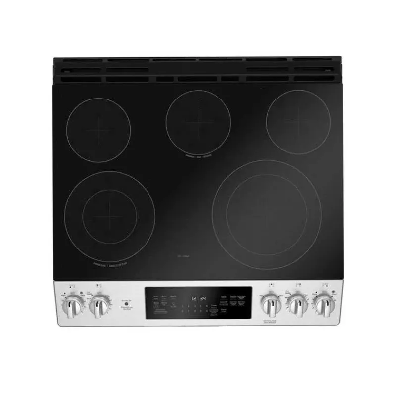 GE Appliances GE Range 30" Electric Glass-Ceramic - JCS840SMSS