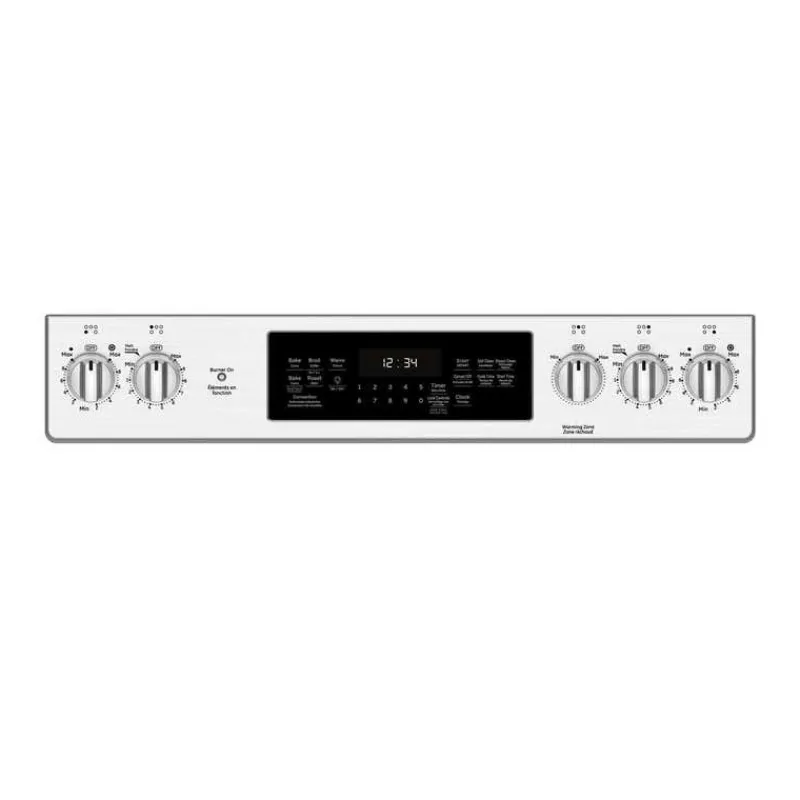 GE Appliances GE Range 30" Electric Glass-Ceramic - JCS840SMSS