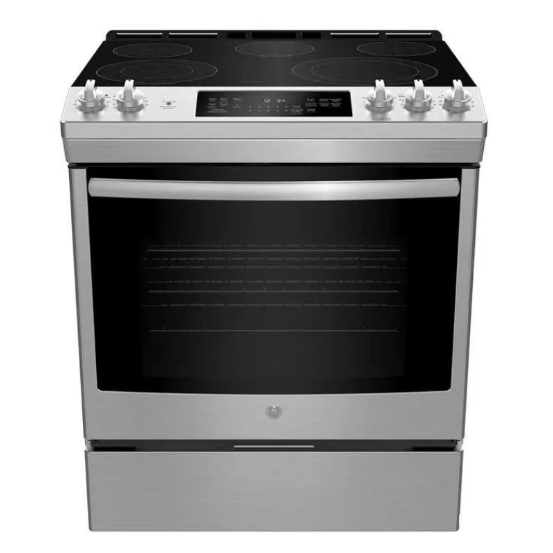 GE Appliances GE Range 30" Electric Glass-Ceramic - JCS840SMSS