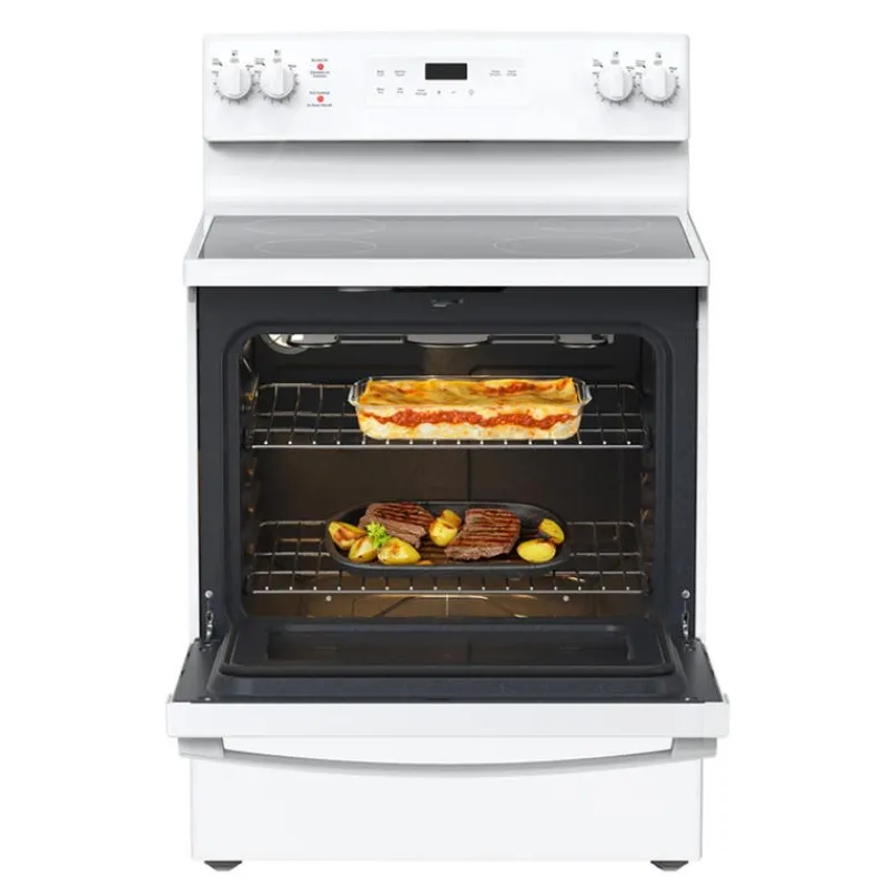 GE Appliances GE Range 30" Electric Glass-Ceramic - JCB630DKWW