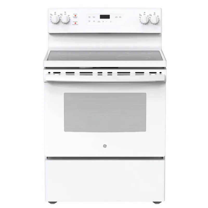 GE Appliances GE Range 30" Electric Glass-Ceramic - JCB630DKWW
