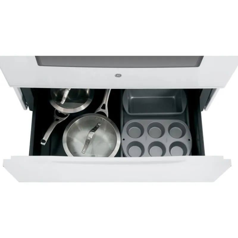GE Appliances GE Range 30" Electric Glass-Ceramic - JCB630DKWW