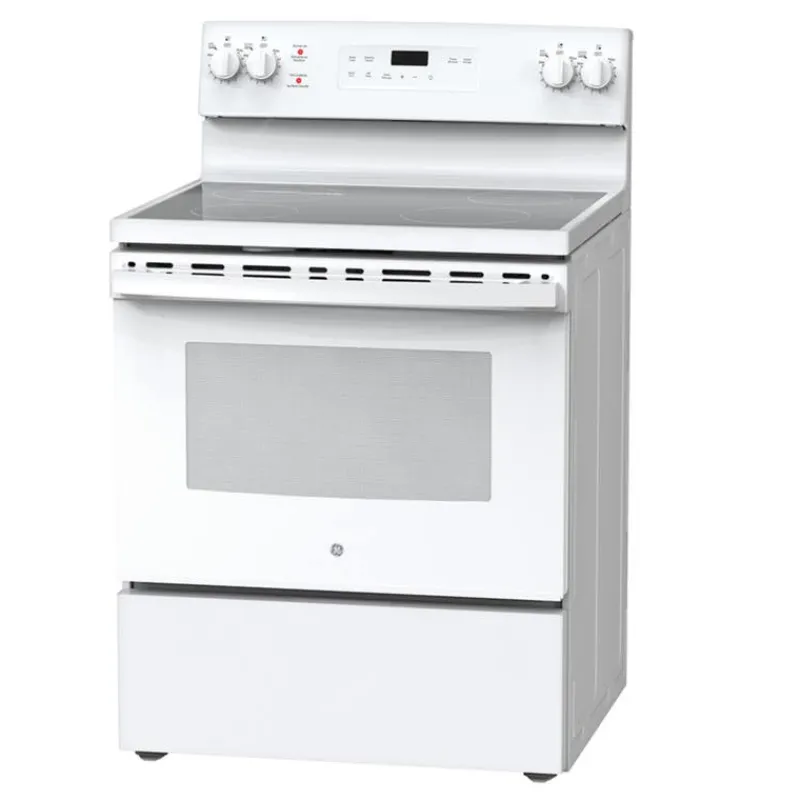 GE Appliances GE Range 30" Electric Glass-Ceramic - JCB630DKWW
