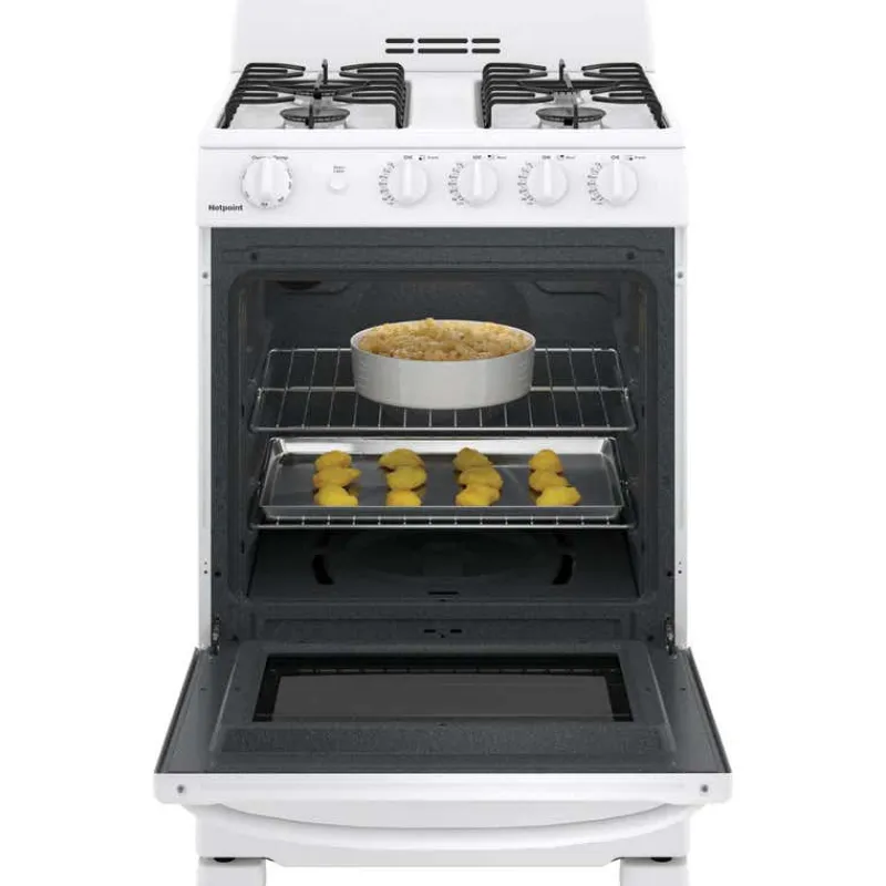 GE Appliances GE Range 24" Gaz Gas - JCGAS300DMWW