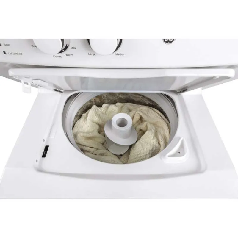 GE Appliances GE Spacemaker Laundry Center, , 24", Top-Load - GUD24ESMMWW