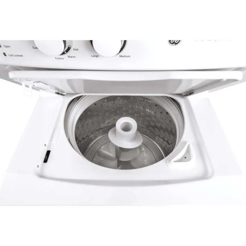 GE Appliances GE Spacemaker Laundry Center, , 27", Top-Load - GUD27ESMMWW
