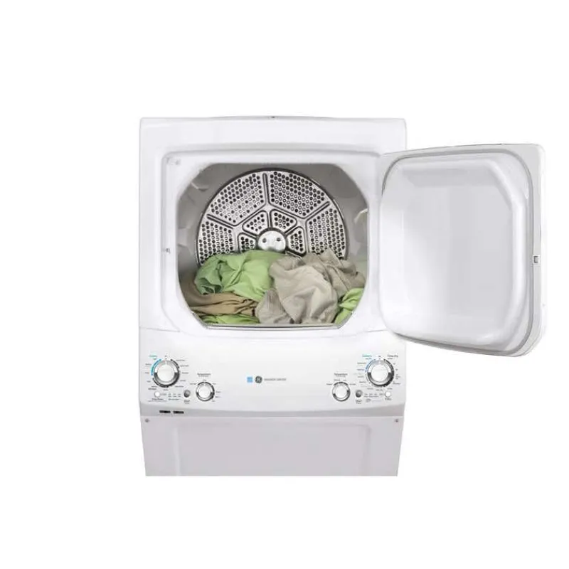 GE Appliances GE Spacemaker washer dryer, , 27'', 800 RPM - GUD27EEMNWW