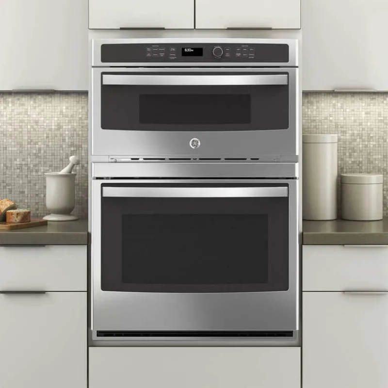 GE Appliances GE Wall Oven and Microwave Combination 30" Electric - JT3800SHSS