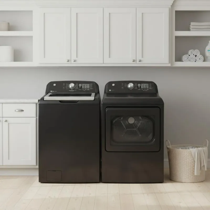 GE Appliances GE Washer & Dryer Kit, , Top-Load - GTW-GTD68