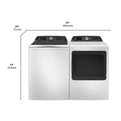 GE Appliances GE Washer and Dryer Set, , Top-Load - 705/70E