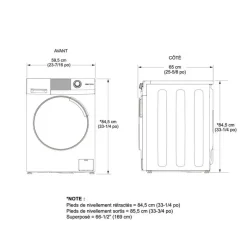 GE Appliances GE Washer Front-Load 28