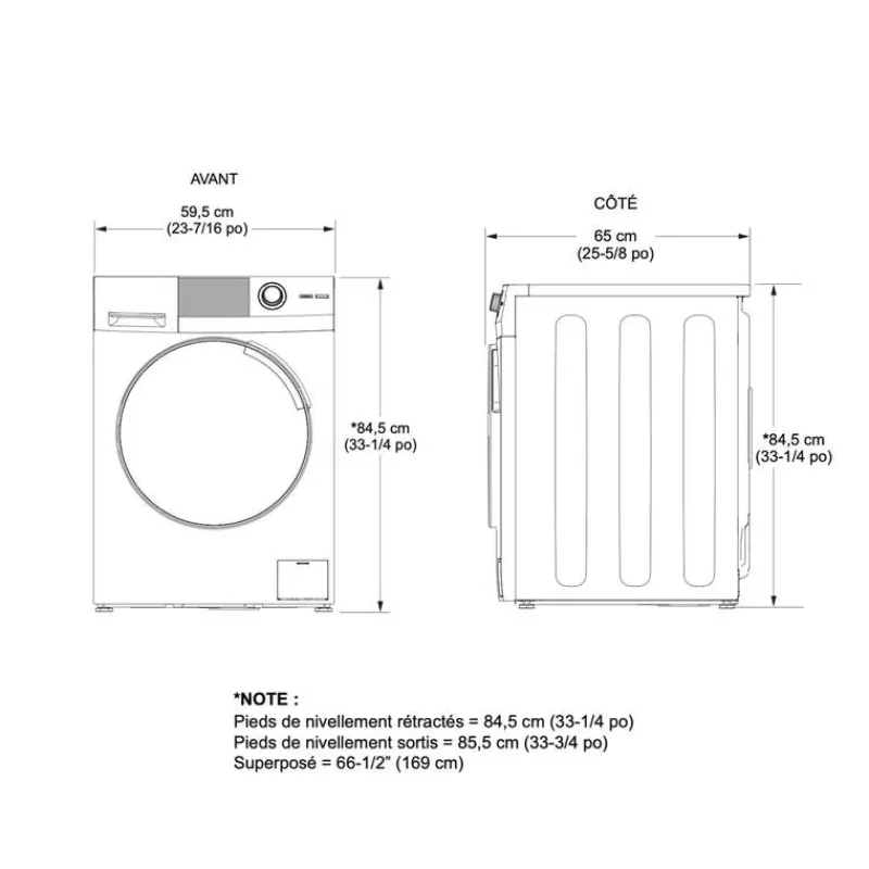 GE Appliances GE Washer Front-Load 28" - GFW550SMNWW