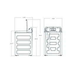 GE Appliances GE Washer Top-Load 27