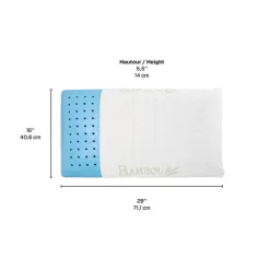 Gel-Infused Memory Foam Pillow