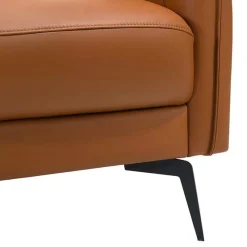 Genuine Full Leather Loveseat