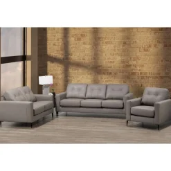 Sofa By Fancy Genuine Leather Loveseat