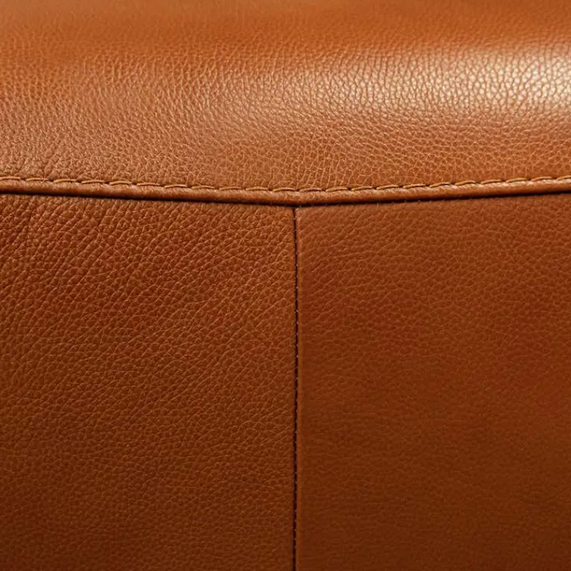 HTL Genuine Leather Power Reclining Modular Loveseat with Adjustable Headrests – 2 pcs