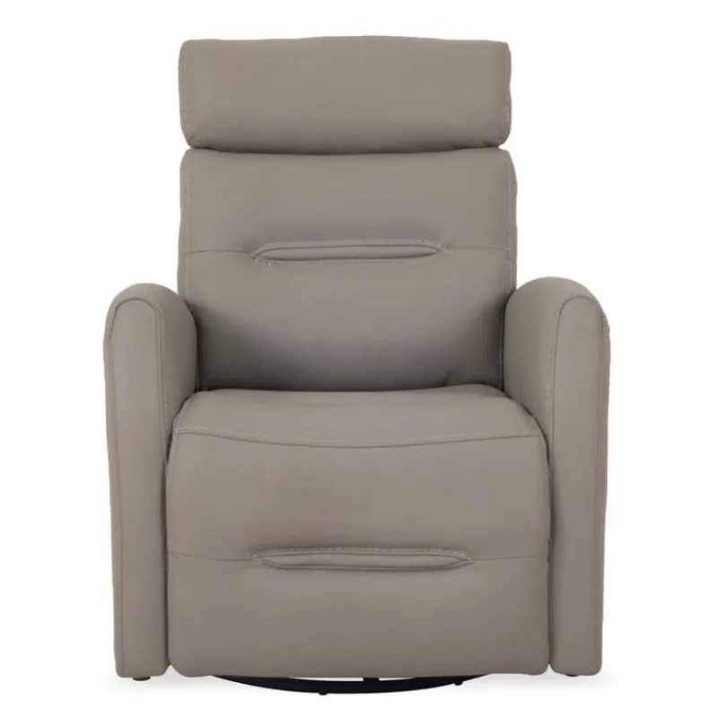 Genuine Leather Power Recliner -