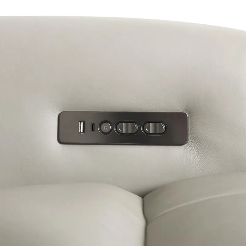 Genuine Leather Power Recliner