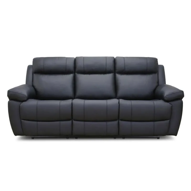Genuine Leather Reclining Sofa