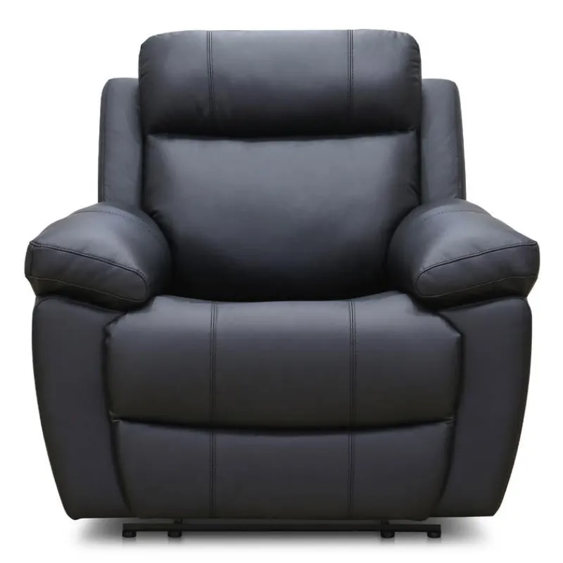 Genuine Leather Rocking Recliner