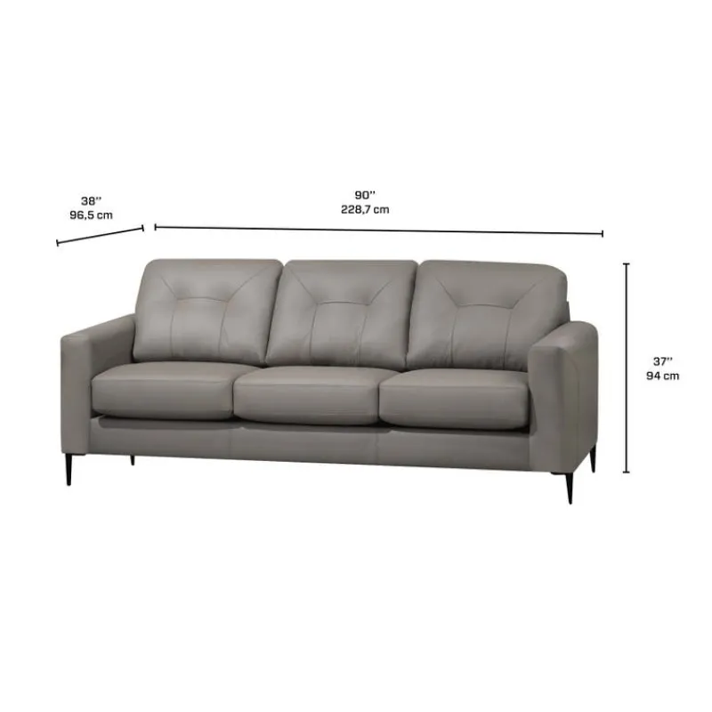Sofa By Fancy Genuine Leather Sofa
