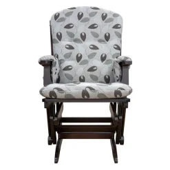 Glider Rocking Chair - Patterned Fabric