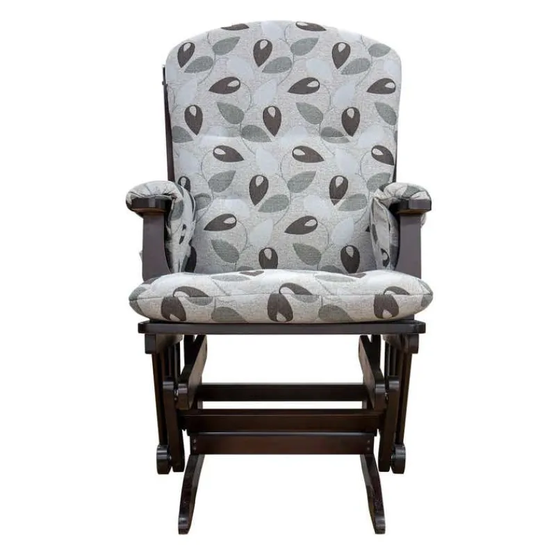 Glider Rocking Chair - Patterned Fabric