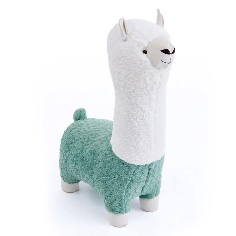 Llama-Shaped Kids Pouf – 28.3" x 15" x 44.1"