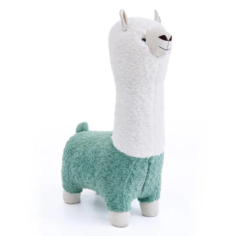 Llama-Shaped Kids Pouf – 28.3" x 15" x 44.1"