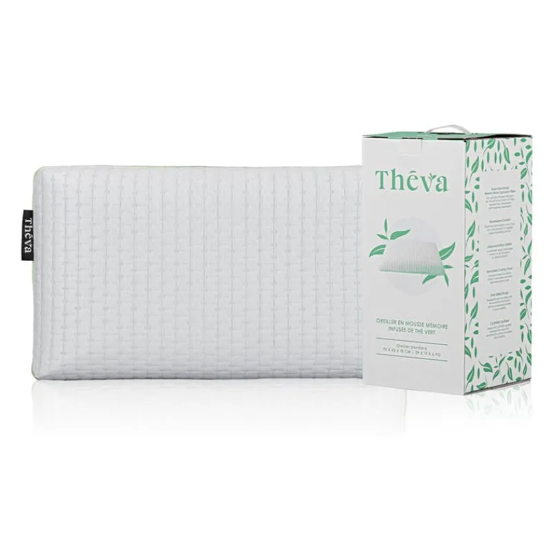 Green Tea-Infused Memory Foam Pillow
